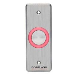 Rosslare Security, EX-16OO Narrow Weatherized Exit Button UL Listed - No Labels